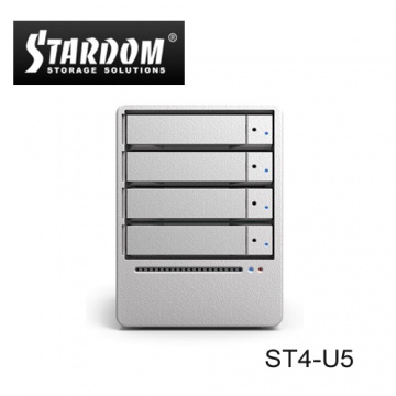 STARDOM 銳銨 ST4-U5 SOHOTANK系列 2.5吋/3.5吋 硬碟外接盒