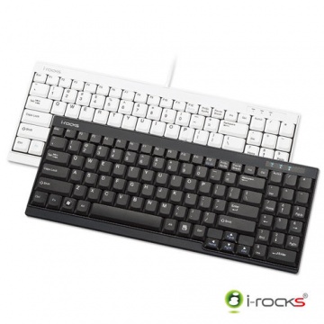 IROCKS KR6523 超薄迷你鍵盤 黑