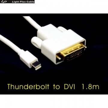 LPC-1662 Apple Mac Thunderbolt to DVI 轉接器 線長1.8m