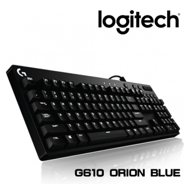 Logitech 羅技 G610 ORION BLUE 青軸 背光機械遊戲鍵盤