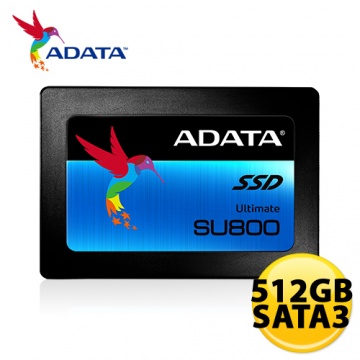 ADATA 威剛 Ultimate SU800 512GB 2.5吋 SSD 固態硬碟 5年保固