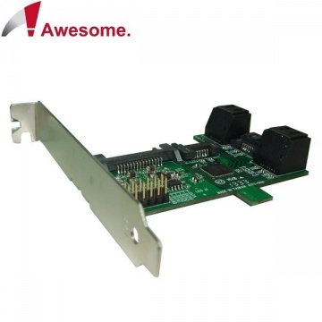 Awesome PCI/PCIe槽SATA 1轉5 Port Multiplier擴充卡 AWD-ST-172A