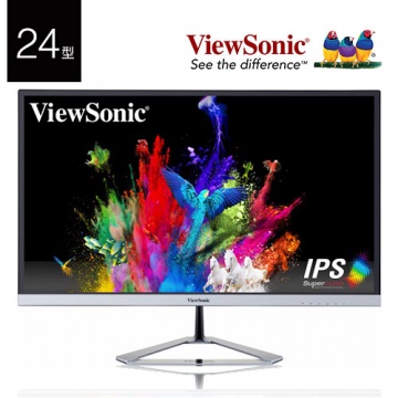 ViewSonic 優派 VX2476-smhd 24型 Full HD AH-IPS 螢幕 液晶顯示器