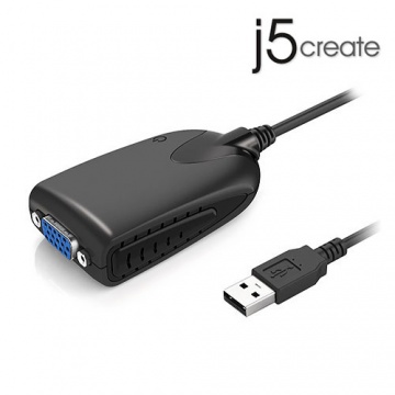 j5create 凱捷 JUA170 USB 2.0 VGA 外接顯示卡