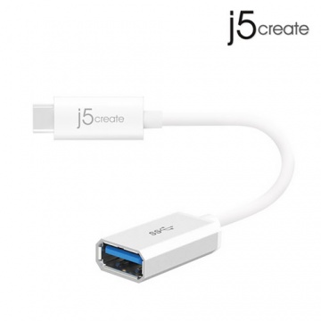 j5create 凱捷 JUCX05 USB3.1 Type-C to Type-A 轉接線
