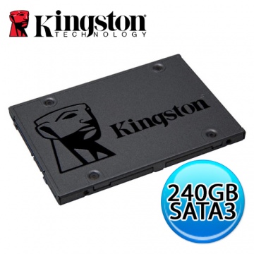 Kingston 金士頓 SSDNow A400 240GB 2.5吋 SATA3 SSD固態硬碟 三年保固 SA400S37/240G