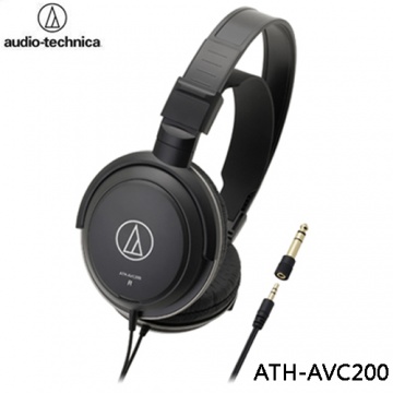 鐵三角 audio-technica 密閉式動圈型耳機 ATH-AVC200