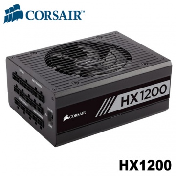 Corsair 海盜船 HX1200 80+白金 全模組 扁平線材 10年保固 1200W 電源供應器