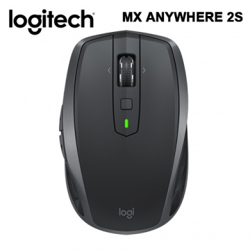 Logitech 羅技 MX ANYWHERE 2S 無線行動滑鼠 - 黑色