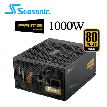 Seasonic 海韻 PRIME 1000W Gold 全模組 80 PLUS 金牌 12年保固 電源供應器 SSR-1000GD
