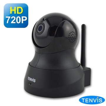 (日本/英國網路銷售冠軍) TENVIS TH-661 HD無線網路攝影機 (黑色)