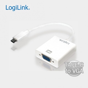 LogiLink UA0237 USB Type-C轉VGA轉換器