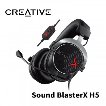 Creative 創巨 創新未來 Sound BlasterX H5 電競遊戲專用耳麥