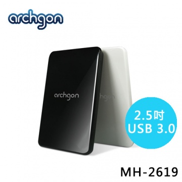 ARCHGON 亞齊慷 USB 3.0 2.5吋 SATA 硬碟外接盒 MH-2619