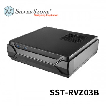 SilverStone 銀欣 SST-RVZ03B USB 3.0 Mini-ITX 直立橫躺兩用 電腦機殼