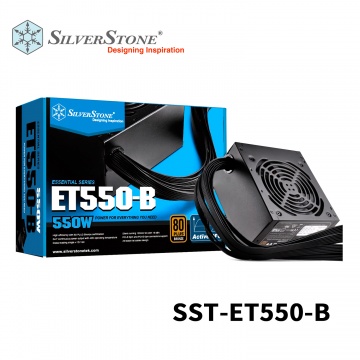 SilverStone 銀欣 SST-ET550-B 80 PLUS 銅牌 550W 電源供應器