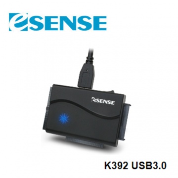 Esense 逸盛 EVK392 USB3.0 SATA雙IDE 快捷線