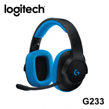 【防疫專區】 羅技 LOGITECH G233 有線遊戲 耳機麥克風