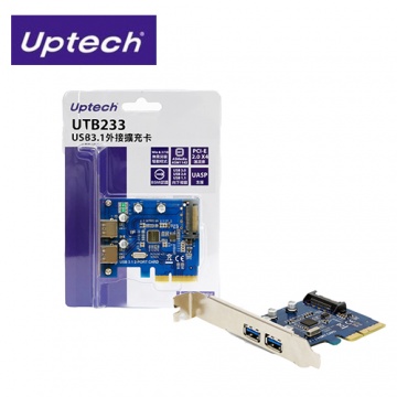 登昌恆 UTB233 USB3.1 外接擴充卡