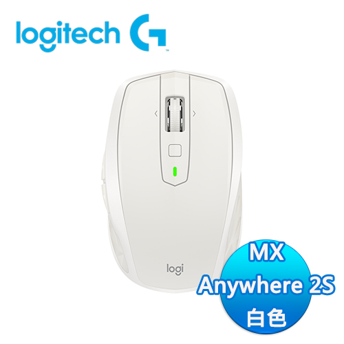 Logitech 羅技 MX ANYWHERE 2S 無線行動滑鼠 - 白色
