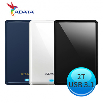 ADATA 威剛 HV620S 2T 2.5吋 USB 3.2 外接式硬碟