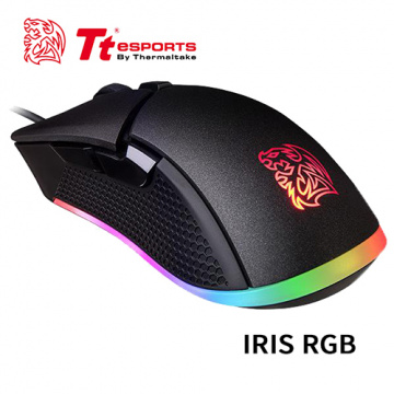 Tt eSports 曜越 IRIS RGB 電競 光學滑鼠