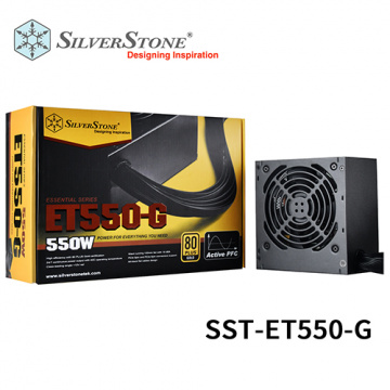SilverStone 銀欣 SST-ET550-G 80 PLUS 金牌 550W 電源供應器