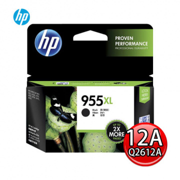 HP L0S72AA 955XL 高印量黑色墨水匣 適用 OfficeJet Pro 7740/8710/8720/8730/8740