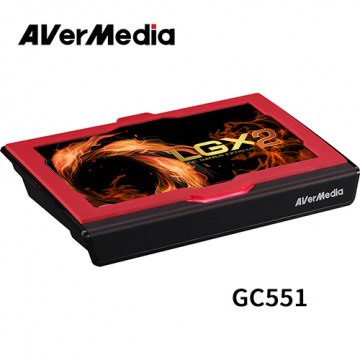圓剛 AVerMedia GC551 LGX2 4Kp60 個性化實況擷取盒