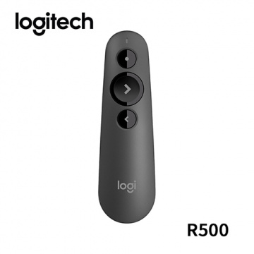 Logitech 羅技 R500 雷射簡報遙控器 黑色