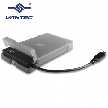 VANTEC 凡達克 2.5吋硬碟轉USB3.1 Gen2 Type-C 外接盒 (CB-STC31-2PB)