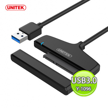 UNITEK 優越者 USB3.0 to SATA6G 轉接器 Y-1096