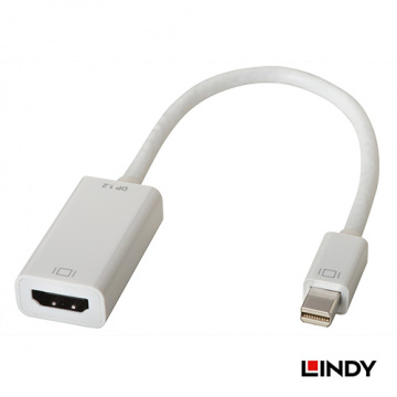 LINDY 林帝 Mini DP to HDMI 4K2K 訊號轉換器 (41729)