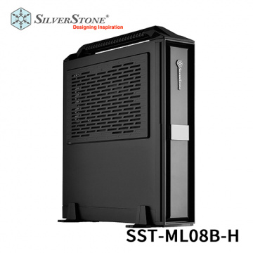 SilverStone 銀欣 SST-ML08B-H 直立橫躺兩用 Mini-ITX 機殼