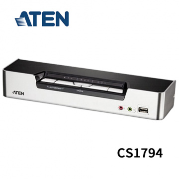 (客訂商品) ATEN CS1794 4埠 USB HDMI 多電腦切換器