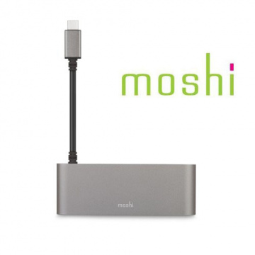 Moshi USB-C Multimedia Adapter 多媒體 三合一 轉接器