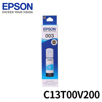 EPSON 原廠墨水匣 C13T00V200 (藍)