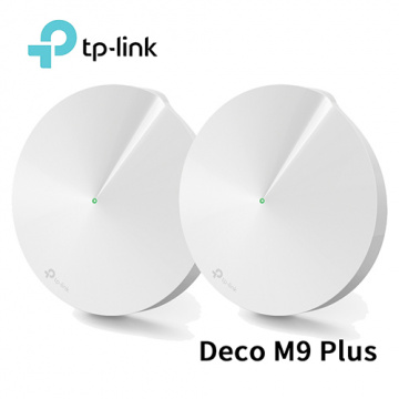 TP-Link DECO M9 Plus AC2200 智慧家庭網狀Wi-Fi系統 (2入組 雙包裝)