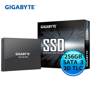 GIGABYTE 技嘉 UD PRO 256GB 3D TLC SSD 固態硬碟 GP-GSTFS30256GTTD