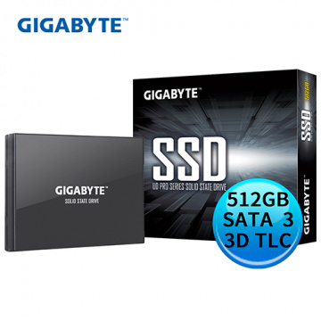 GIGABYTE 技嘉 UD PRO 512GB 3D TLC SSD 固態硬碟 GP-GSTFS30512GTTD