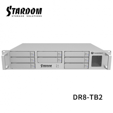 STARDOM DR8-TB2 3.5吋硬碟 / 2.5吋固態硬碟 Thunderbolt2 8bay 機架式磁碟陣列硬碟外接盒