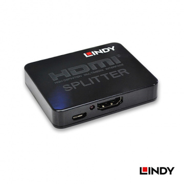 LINDY 38157 迷你型HDMI1.4 10.2G 一進二出分配器