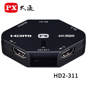 PX 大通 HD2-311 4K HDMI高畫質3進1出切換器