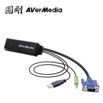 AverMeida 圓剛 VGA 轉 HDMI 訊號轉換器 ET110