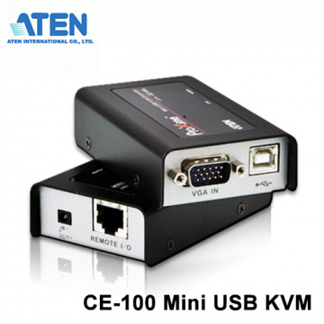 ATEN CE-100 Mini USB KVM切換器