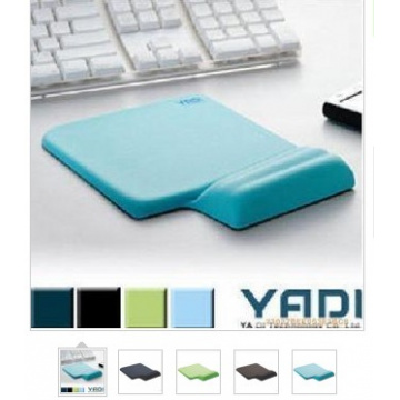 YADI 高緩壓護腕滑鼠墊 黑色 YD-MPF170