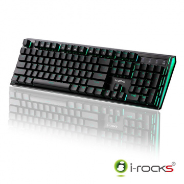 I-Rocks IRK64E K64E 背光 機械青軸手感 鍵盤 (中刻版)