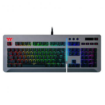 TT 曜越 Premium Level 20 RGB 鈦灰色 Cherry MX 青軸 電競鍵盤