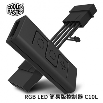 Cooler Master 酷碼 RGB LED 簡易版控制器 C10L RE-C10L-RGB-R1