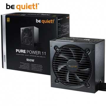be quiet! PURE POWER 11 500W 80+金牌 電源供應器